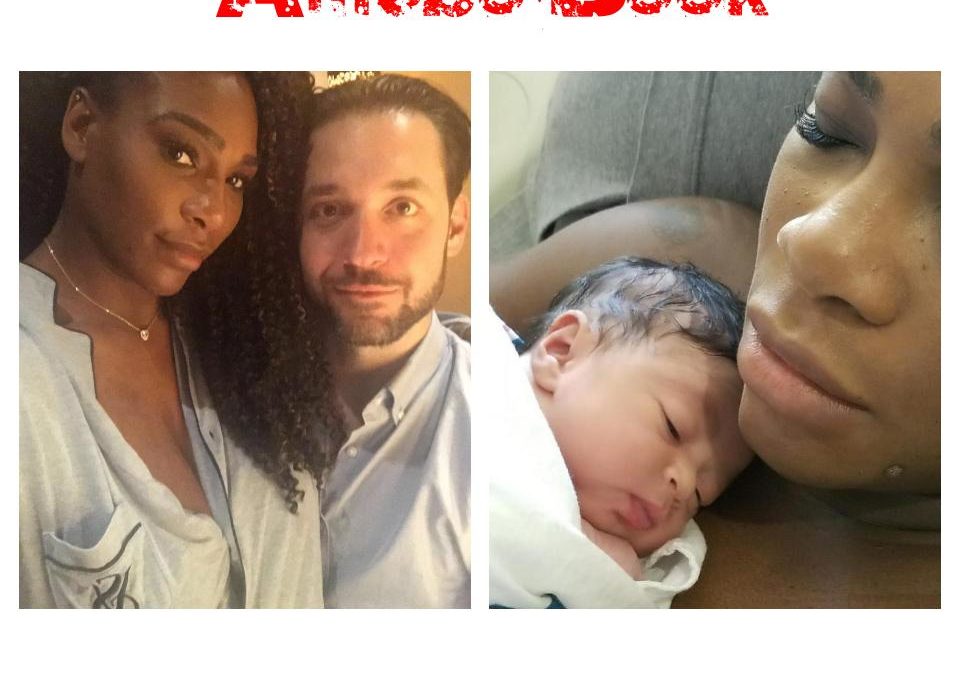 Serena Williams Shares First Photos Of Baby Daughter Alexis Olympia Ohanian Jr.