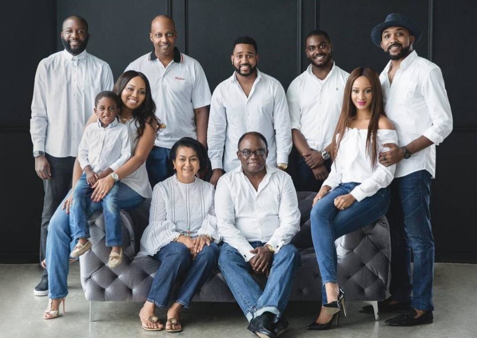 Banky W Shared An Adorable Family Photo