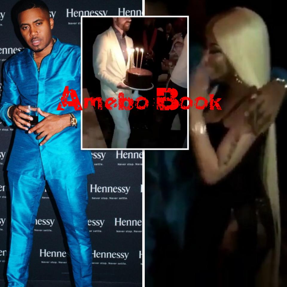 Nas And Nicki Minaj Cozy Up At His 44th Birthday Bash