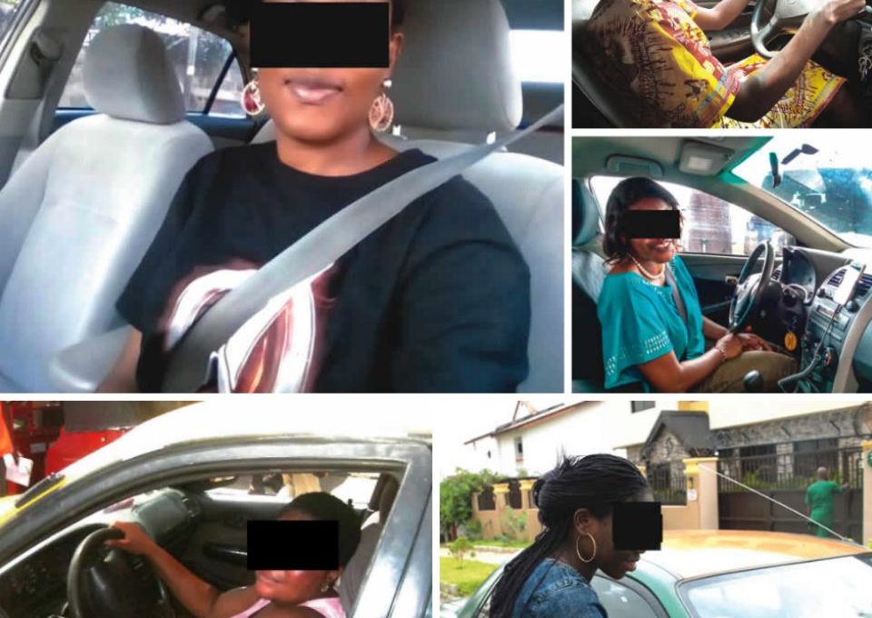 Special Way Lagos Female Taxi Drivers Attract Passengers