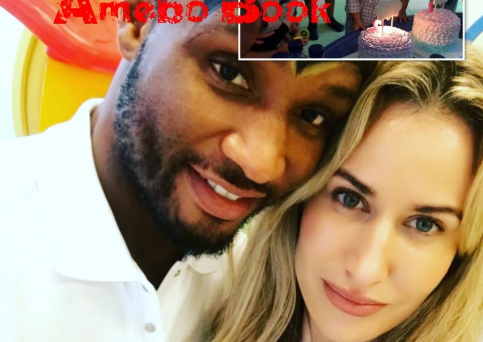 Mikel Obi And Olga Allegra Celebrate Their Twin Daughters Second Birthday (1)