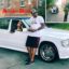 Nicki Minaj Poses With Nas In His 88' 190E Benz