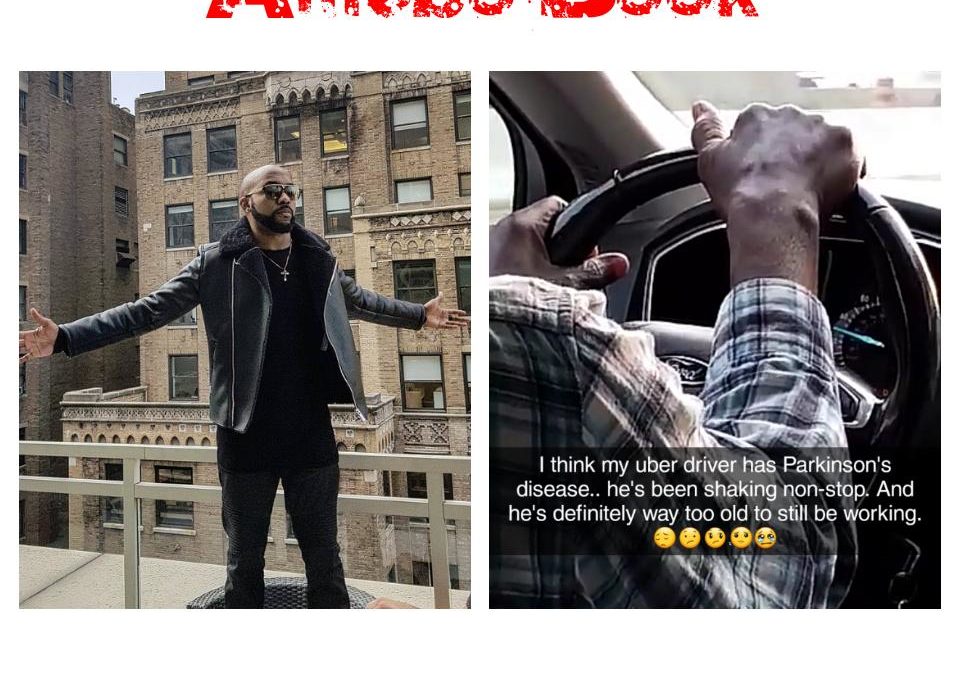 Banky W Is Concerned His Uber Driver Has Parkinson’s Disease