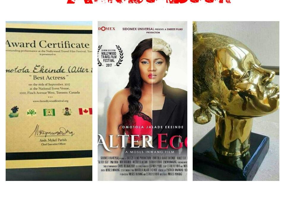Omotola Jalade-Ekeinde Awarded Best Actress At The Nollywood Travel Film Festival
