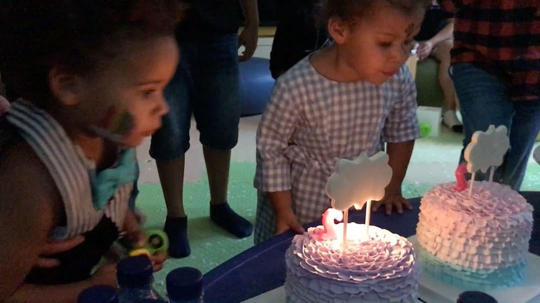 Mikel Obi And Olga Allegra Celebrate Their Twin Daughters Second Birthday