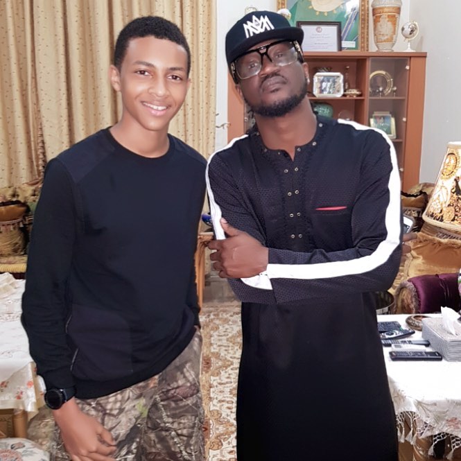 Paul Okoye Shows Off Young Talent While Mocking His Brother Peter Okoye (1)