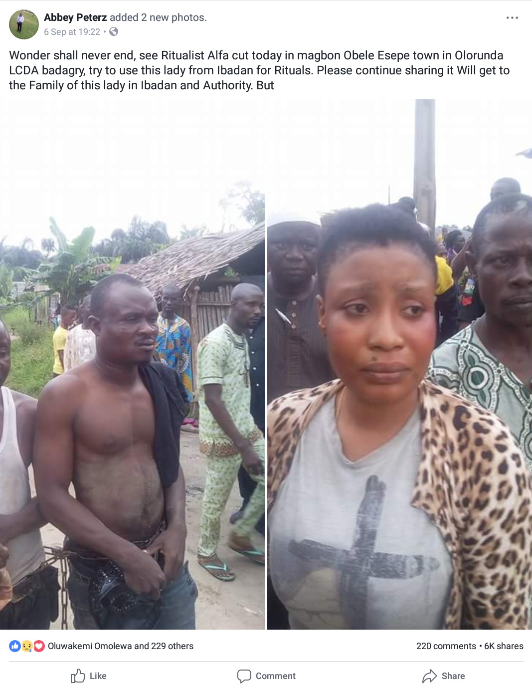 Alfa Was Caught While Trying To Use Woman For Rituals In Lagos