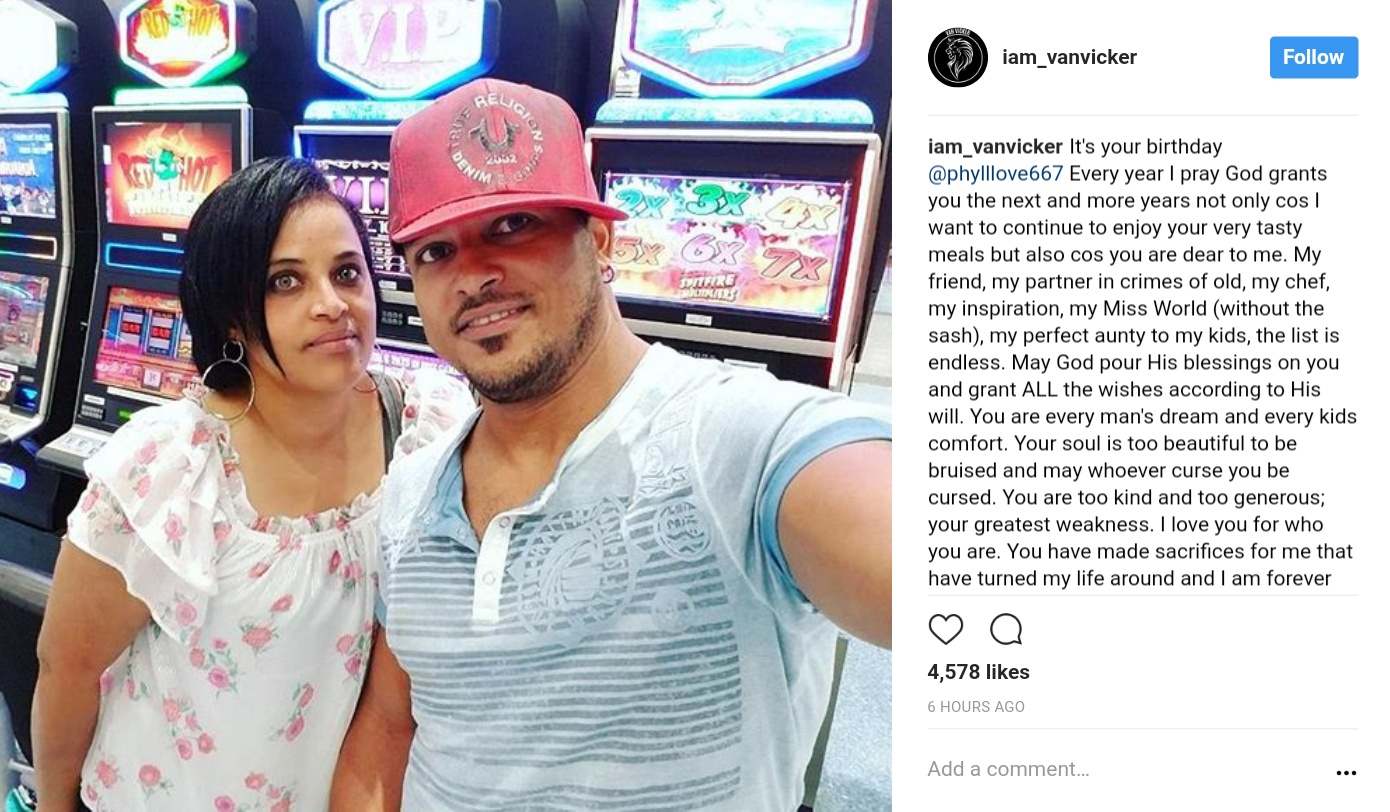 Van Vicker Celebrates Look-Alike Sister Phylicia Anderson As She Adds Another Year (1)