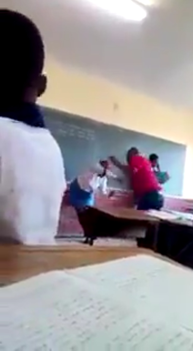 Mdlamfe High School Teacher Brutally Beats Pupil In South Africa (2)