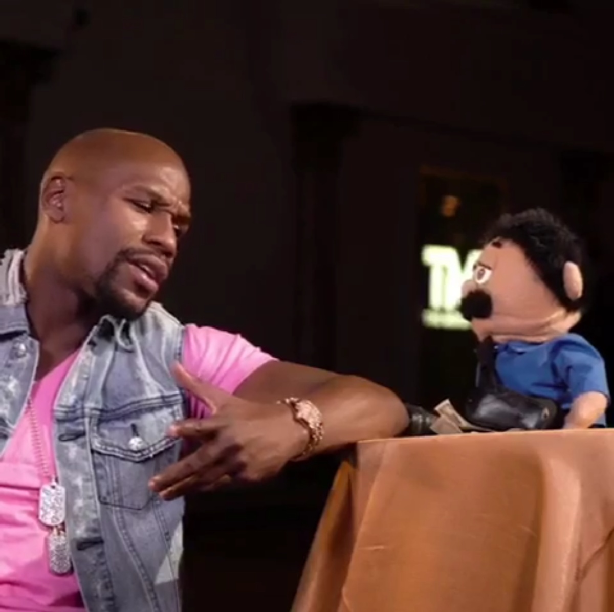 Floyd Mayweather Interview With Diego From Awkward Puppets (1)
