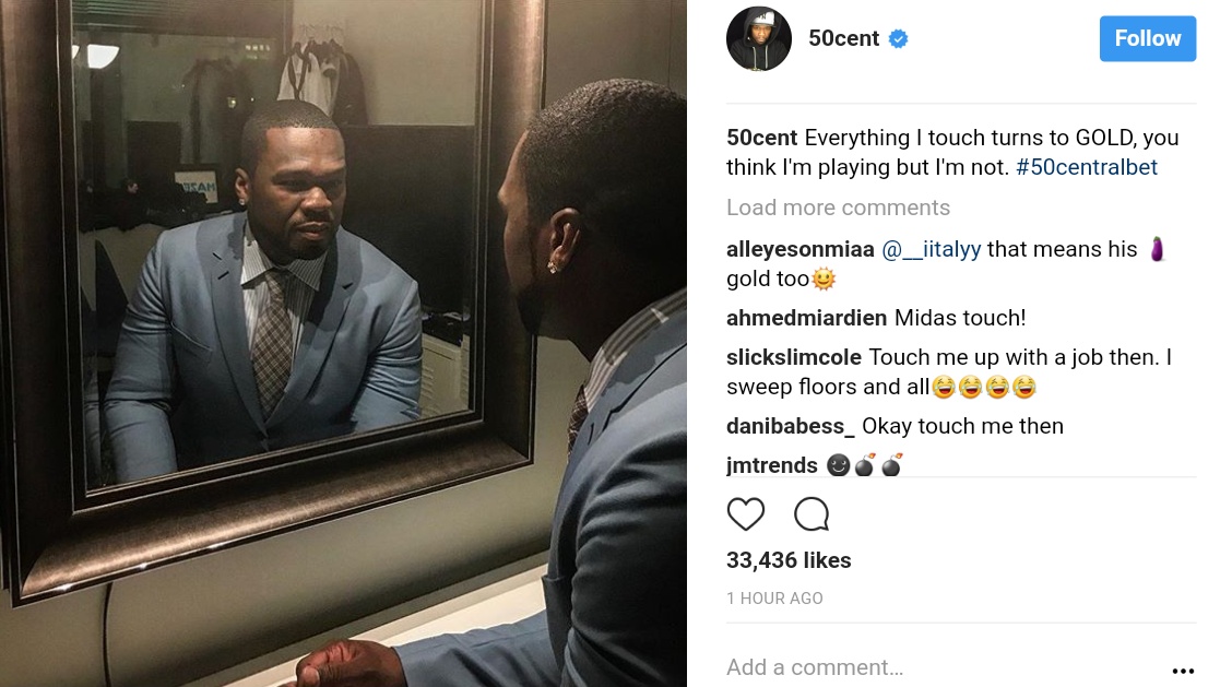 50 Cent Makes It Clear Everything He Touches Turns To GOLD (1)