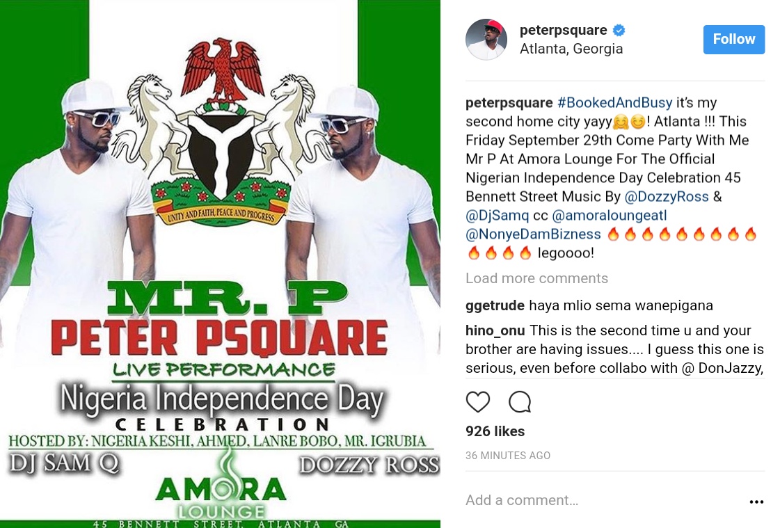 Peter Okoye Wants You To Know He Is A GREAT SINGER And A Multi-instrumentalist (2)