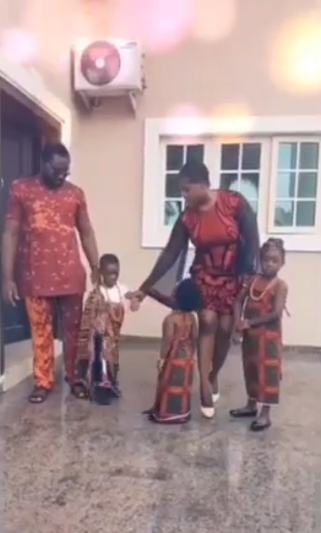Mercy Johnson Kids Cultural Day Dressing (2)