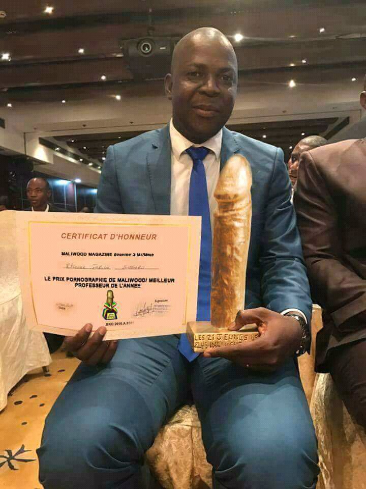Etienne Farakoï: Malian Teacher Receives Pornography Award and Best Teacher of The Year Award (1)