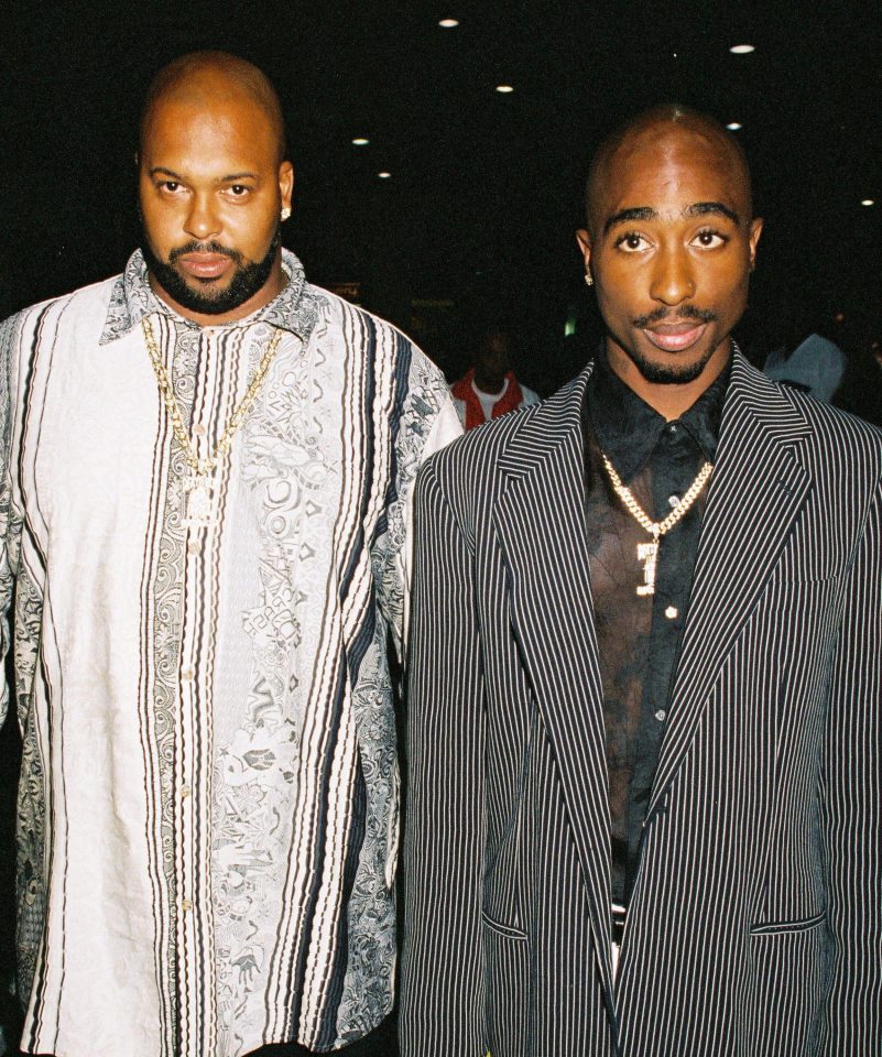 Tupac With Suge Knight 