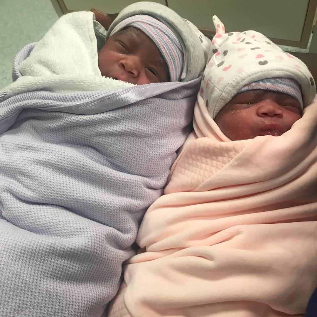 Taiwo Aromokun Welcomes Second Set Of Twins (1)
