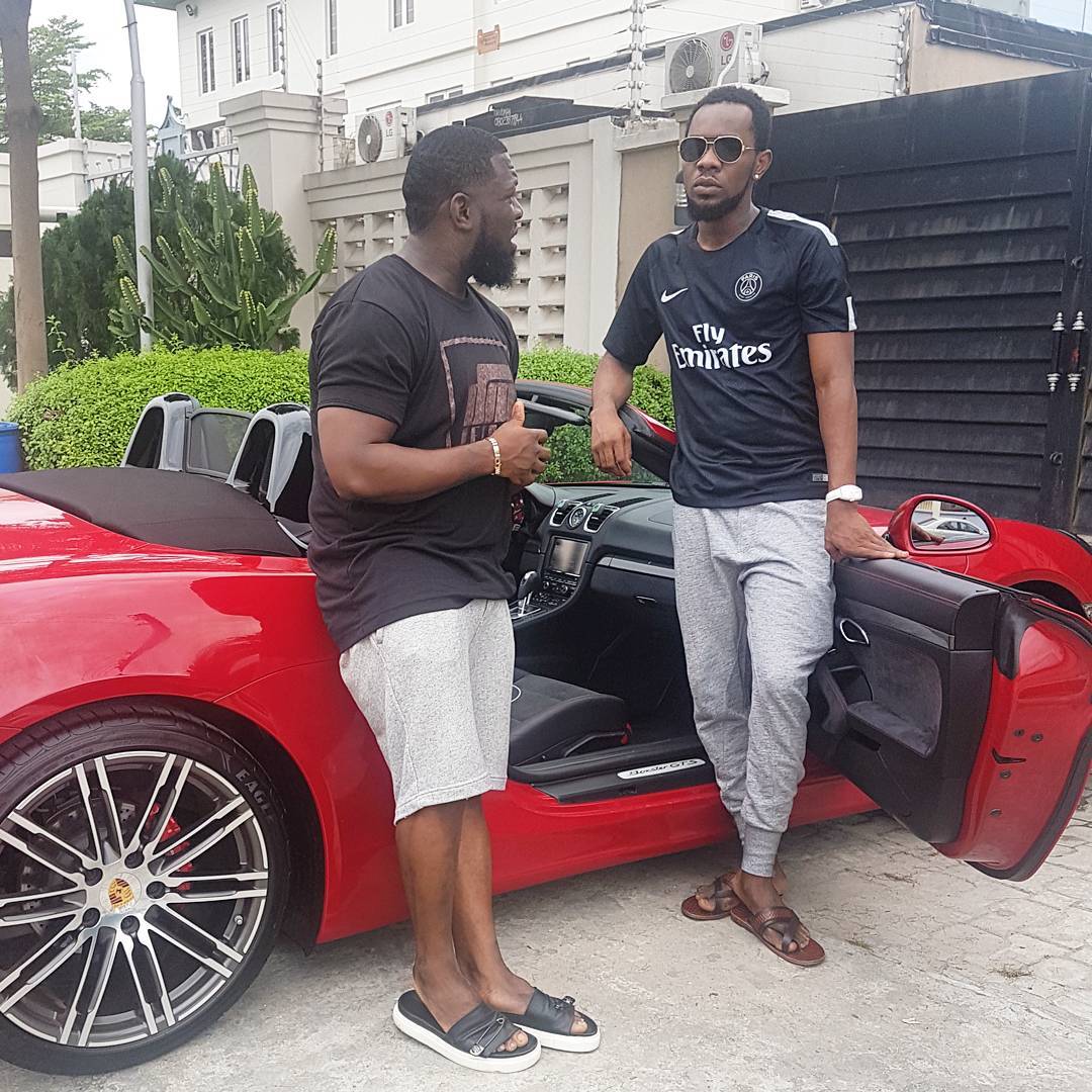 Timaya Hails Patoranking Over His Brand New Ferrari (1)