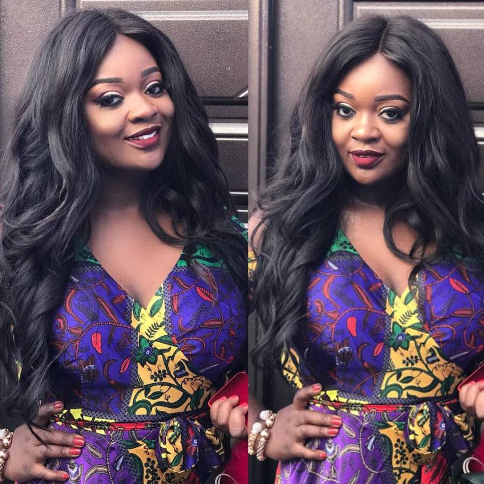 Jackie Appiah Completely Slays In Silk Ankara