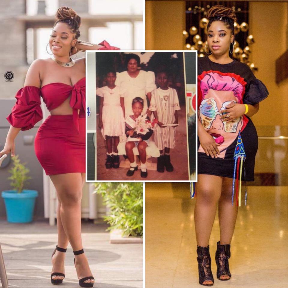 Ghanaian Actress Moesha Boduong Throwback Photo When She Was Crowned Best Dancer See How Skinny