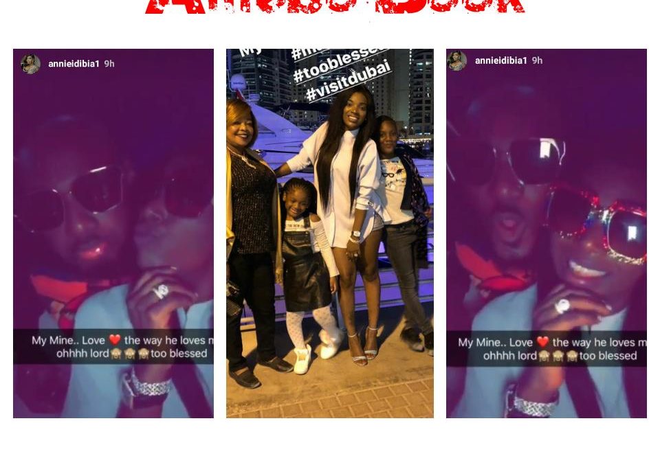 Annie Idibia Gushes Over Tuface As They Party Hard In Dubai