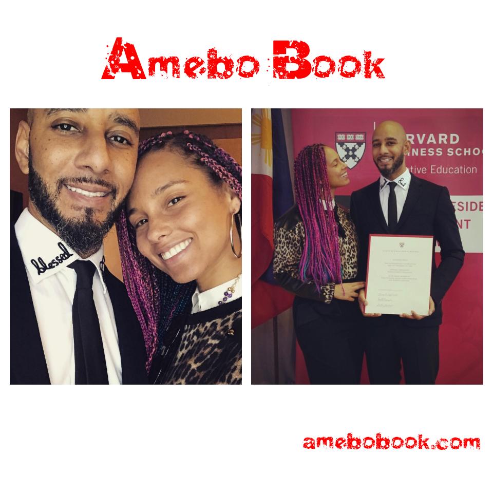 Alicia Keys Celebrates As Husband Swizz Beatz Graduates From Harvard Business School