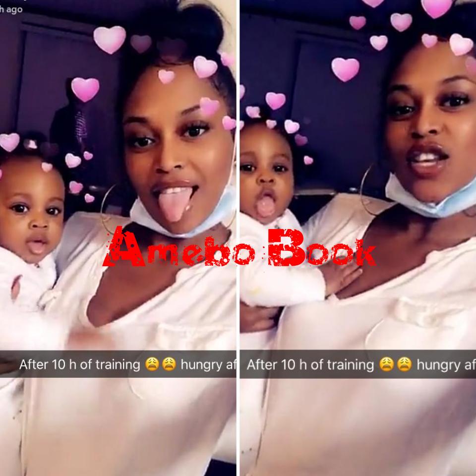 Davido's Baby Mama Amanda And Daughter