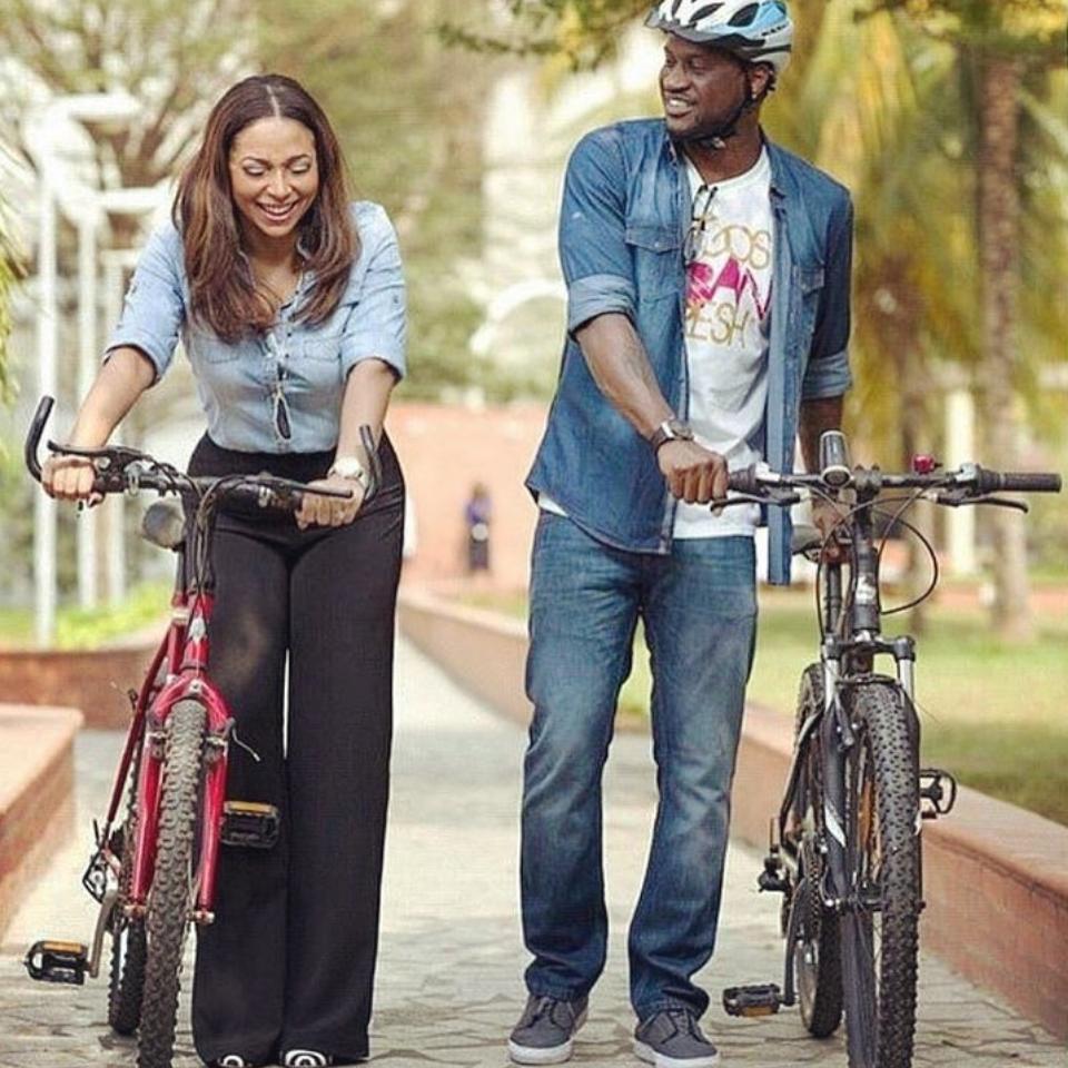 Peter Okoye And Wife Lola Omotayo Celebrate 4th Wedding Anniversary