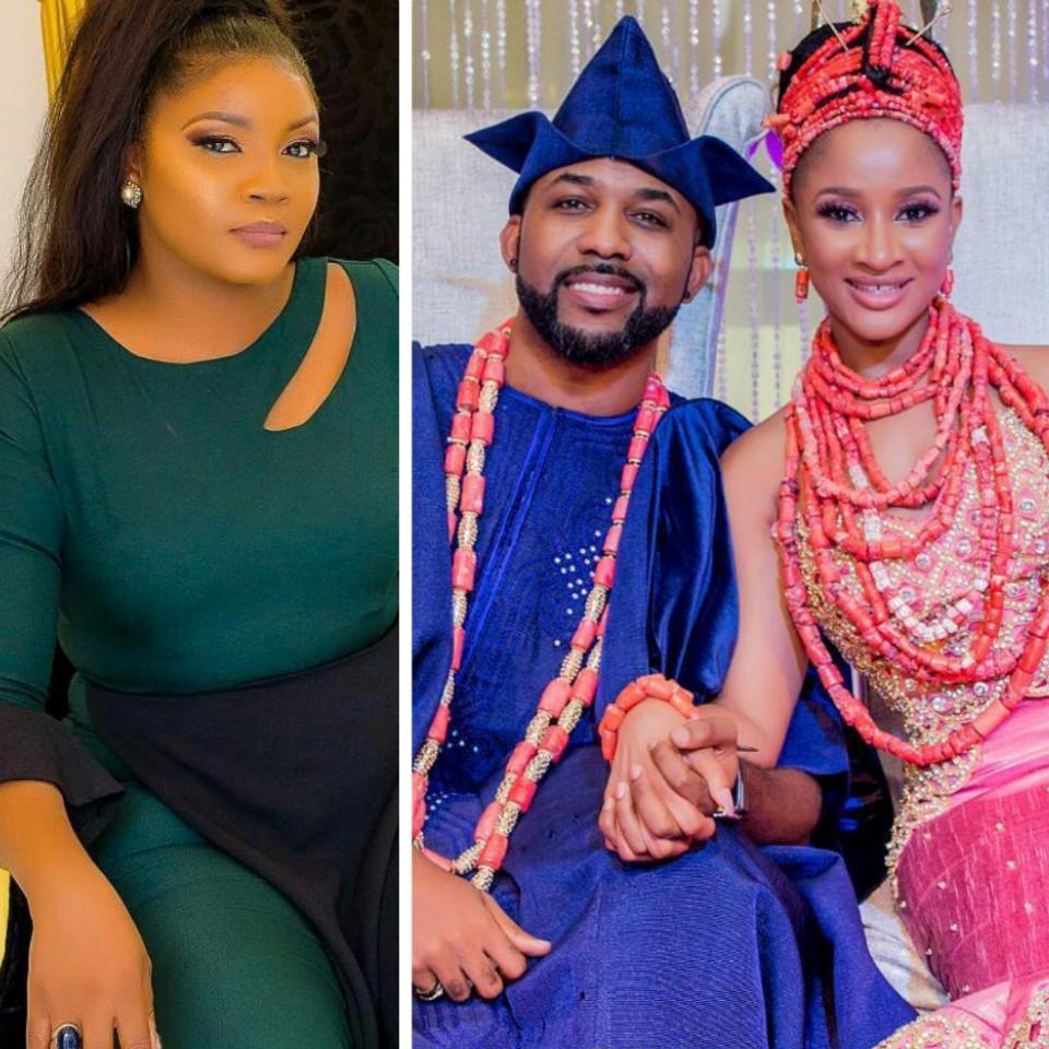 Omotola Jalade Tells Newly-weds Banky W And Adesua Etomi To Stay Off Social Media