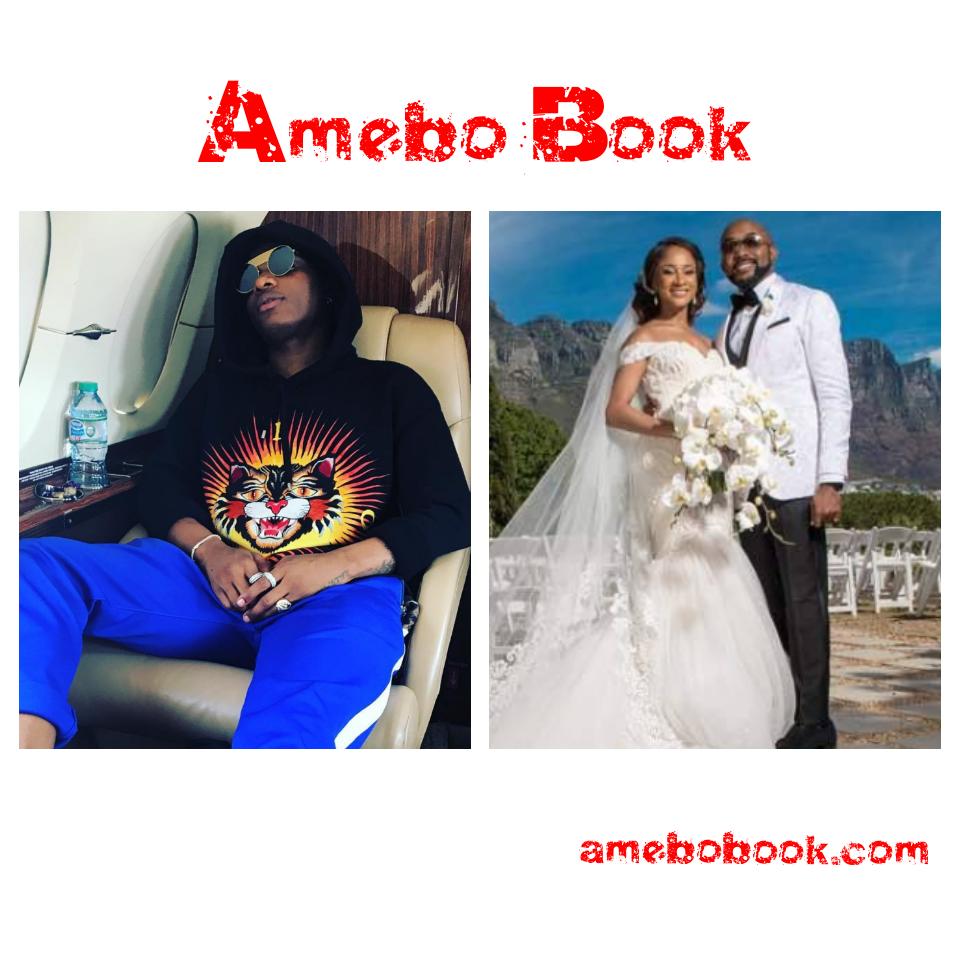 Wizkid's Message To Banky W And Adesua Etomi After He Missed Their White Wedding