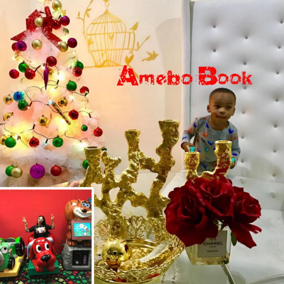 Tonto Dikeh Shares Stunning Xmas Photo Featuring Her Son