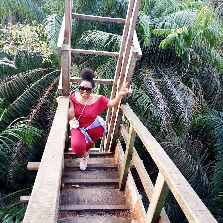 Moyo Lawal Discloses How She Climbed A Tree House And Nearly Slipped Twice (2)