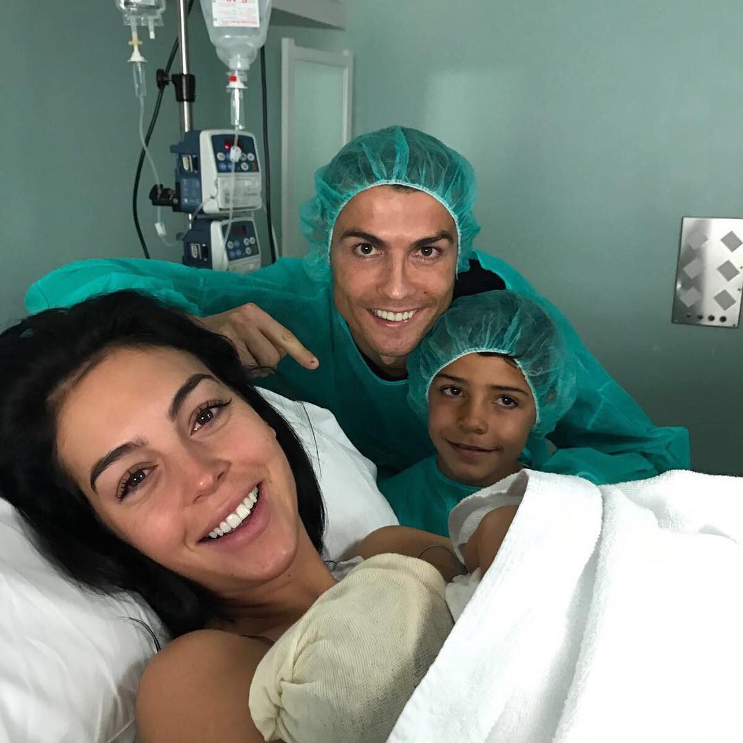 Georgina Rodriguez Shares Photo Of Their Newborn Baby Alana Martina (2)