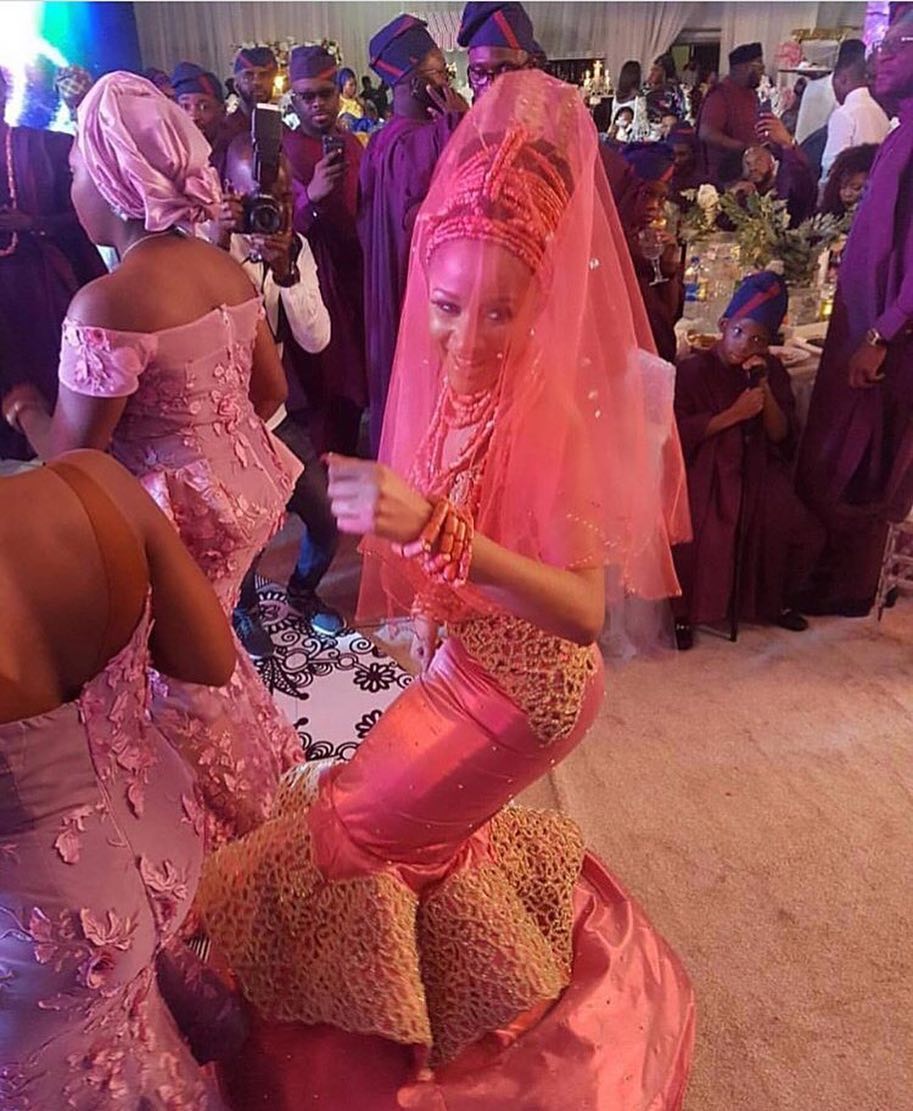 Adesua Etomi And Banky W's Traditional Wedding (17)