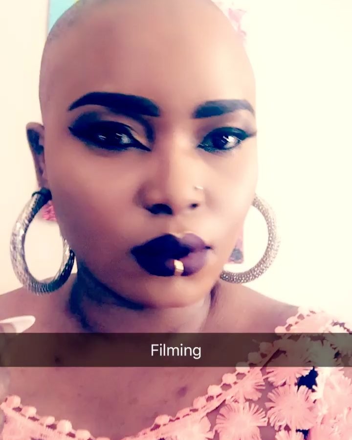 Halima Abubakar Unleashes Fierce New Look As She Begins Filming (2)