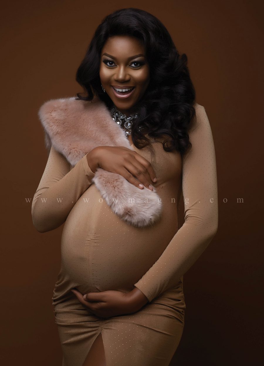 Pregnant Yvonne Nelson Covers WOW Magazine (3)