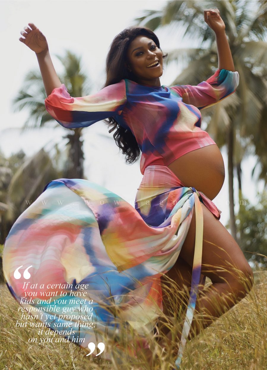 Pregnant Yvonne Nelson Covers WOW Magazine (6)