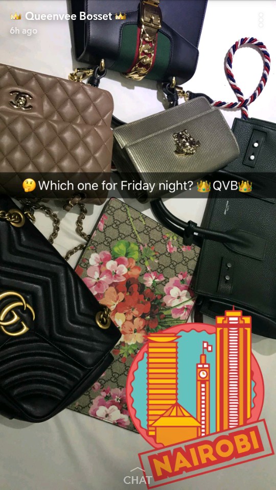 Vera Sidika Shows Off Her Collection Of Designer Bags (2)