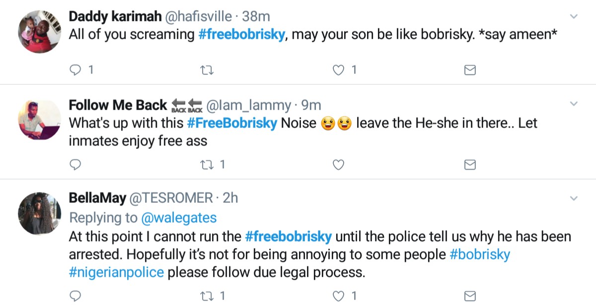 Fans Start #FreeBobrisky Campaign (3)