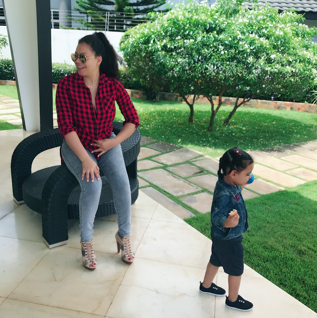 Nadia Buari Shares Stunning New Photos Of Her Twin Daughters (2)