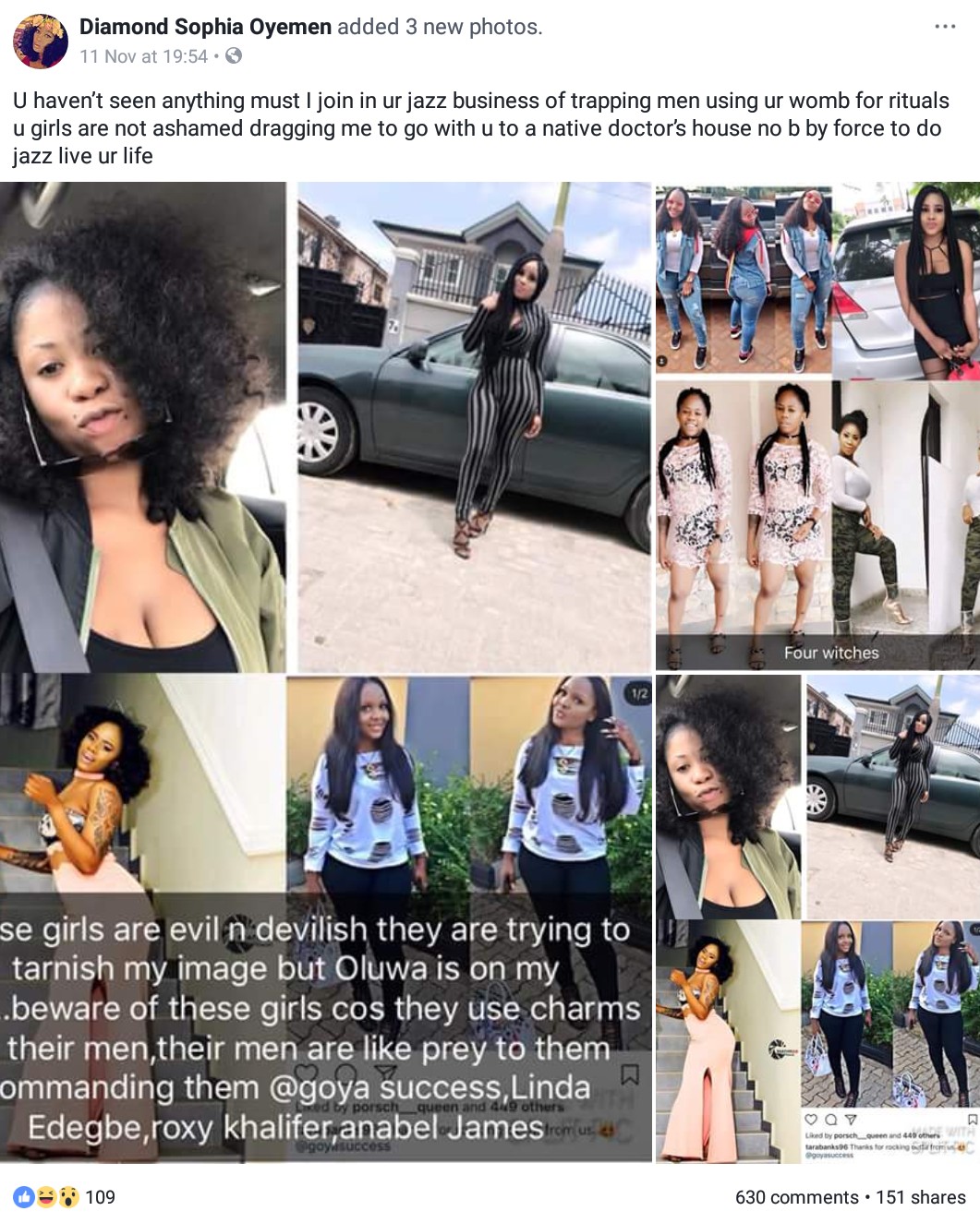 Nigerian Lady Calls Out Her Friends Who Use Their Womb For Juju To Trap Men (3)