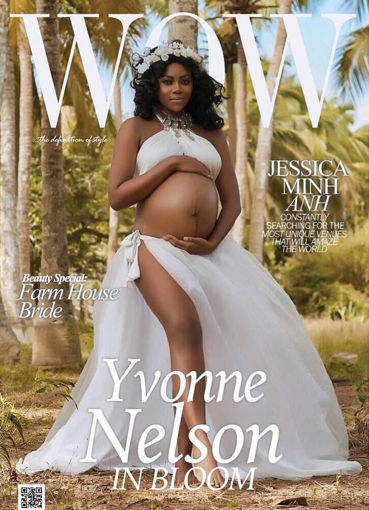 Pregnant Yvonne Nelson Covers WOW Magazine (2)