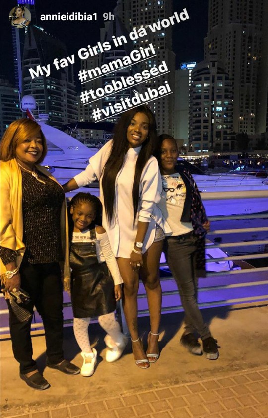 Annie Idibia Gushes Over Tuface As They Party Hard In Dubai (4)