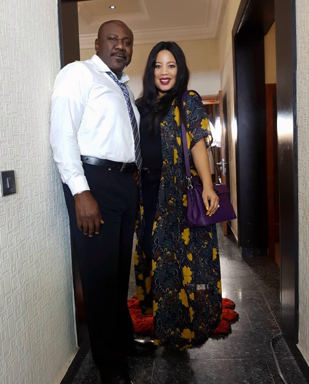 Monalisa Chinda Pictured Alongside Sam Dede (2)