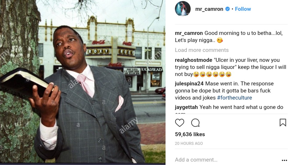 Camron Disses Mase In New Track, Says Diddy F*cked Him (2)