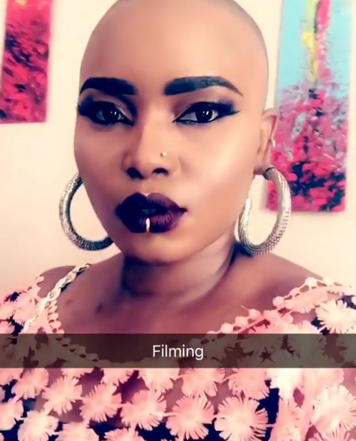 Halima Abubakar Begins Filming