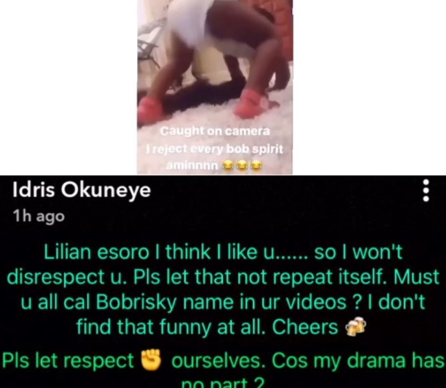 Bobrisky Comes For Lilian Esoro After She Rebuked Every Bobrisky Spirit (2)