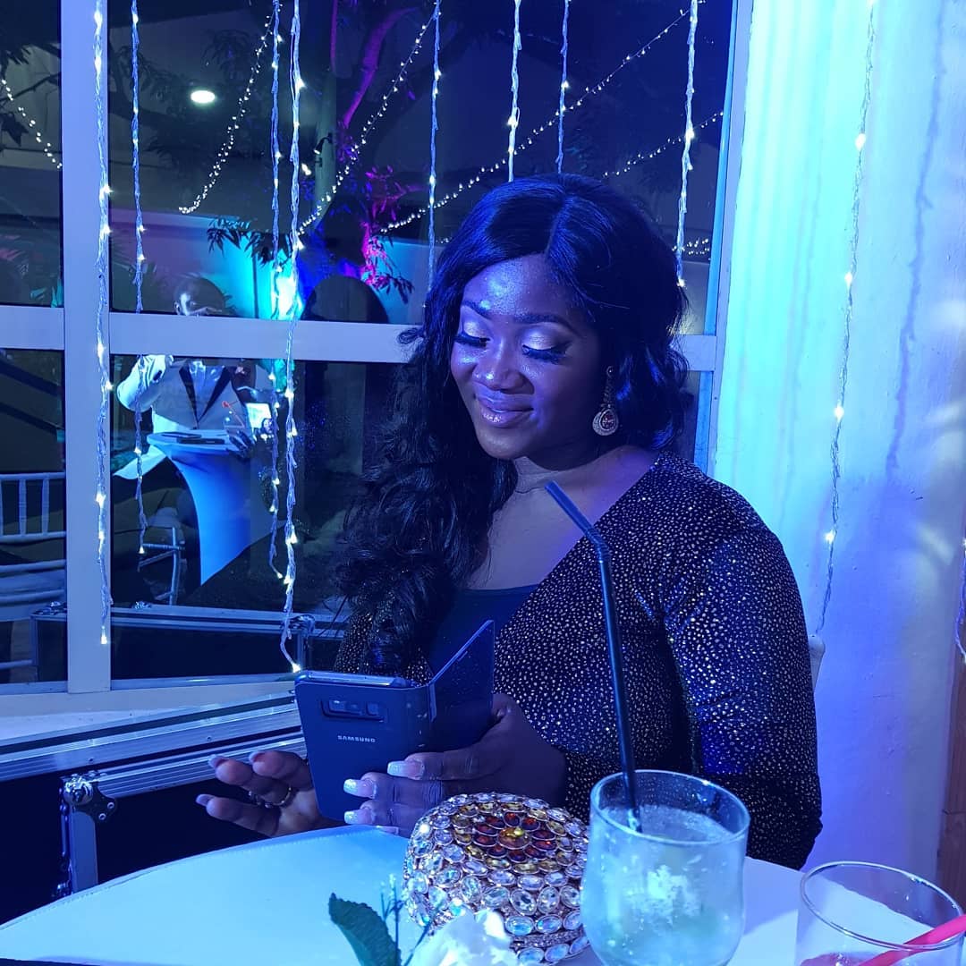 Mercy Johnson And Husband Prince Odi Okojie Were Pictured Looking Classy At Pastor Chris Oyakhilome’s 54th Birthday Party (7)