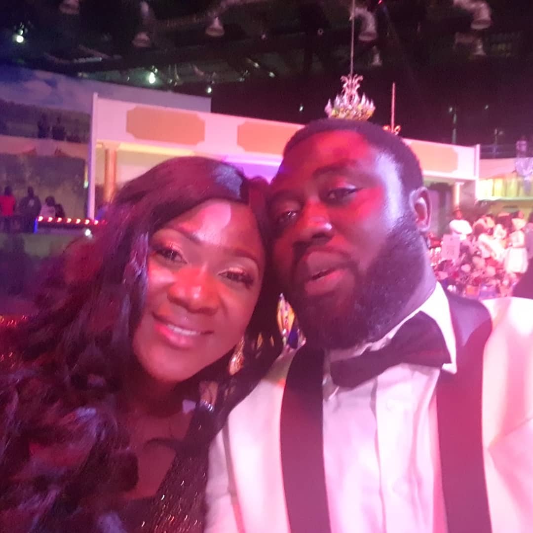 Mercy Johnson And Husband Prince Odi Okojie Were Pictured Looking Classy At Pastor Chris Oyakhilome’s 54th Birthday Party (3)