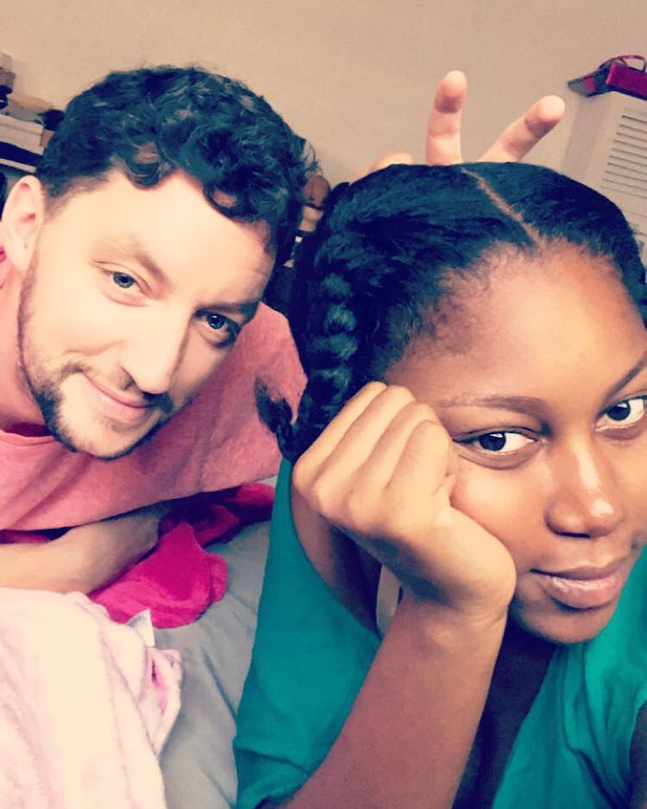 Yvonne Nelson Goes Makeup Free In Stunning Photoshoot With Her Baby Daddy Jamie Robert (2)