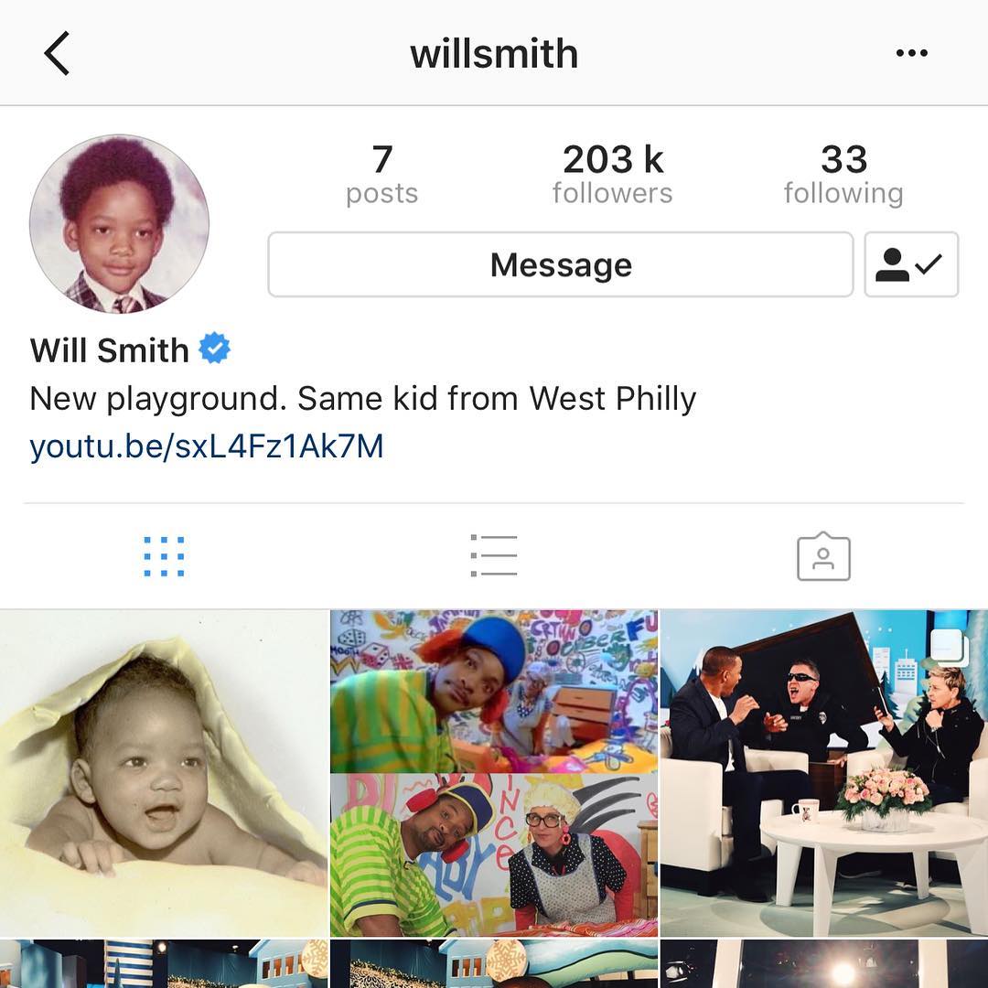 Will Smith Shares Epic Baby Throwback Of Himself After Joing Instagram (3)